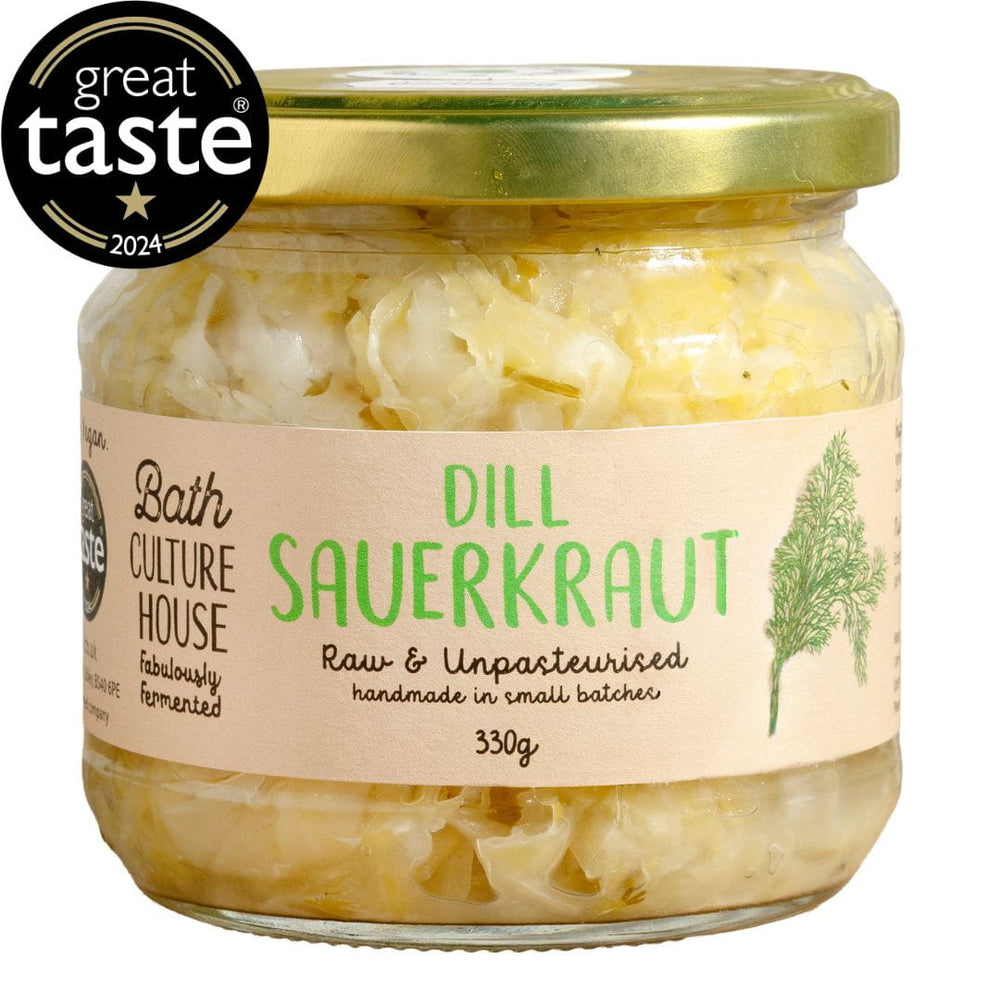 Dill Sauerkraut by Bath Culture House Great Taste 2024 Raw and Unpasteurised