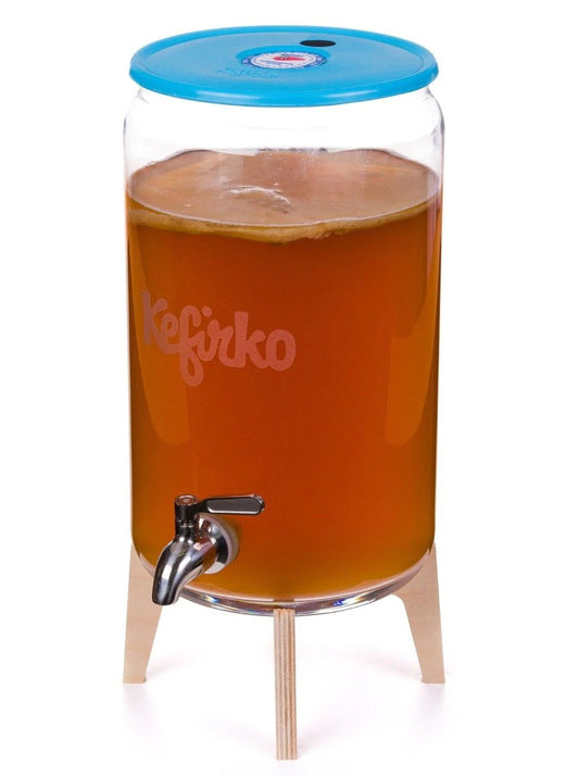 Kefirko Kombucha Vessle 7L - w/ Tap & Stand