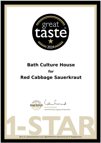 Red Cabbage Sauerkraut 330g