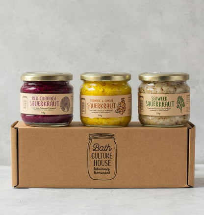 Sauerkraut Trio Gift Box (2 x 350g) + 330g