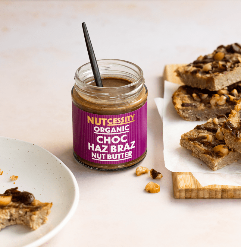Nutcessity's Choc Haz Braz Nut Butter