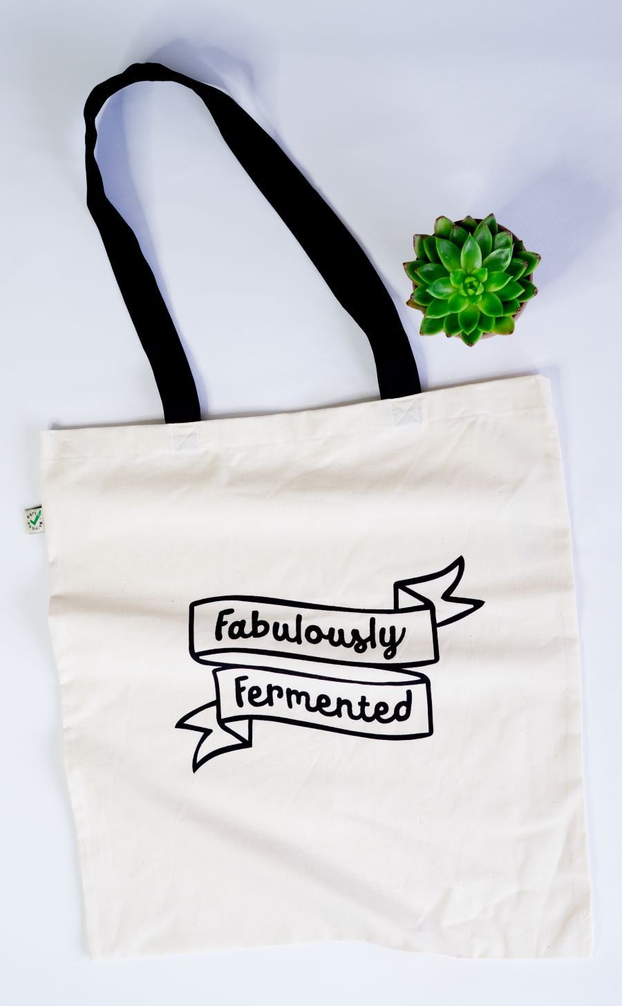 Fabulously Fermented Organic Cotton Tote Bag